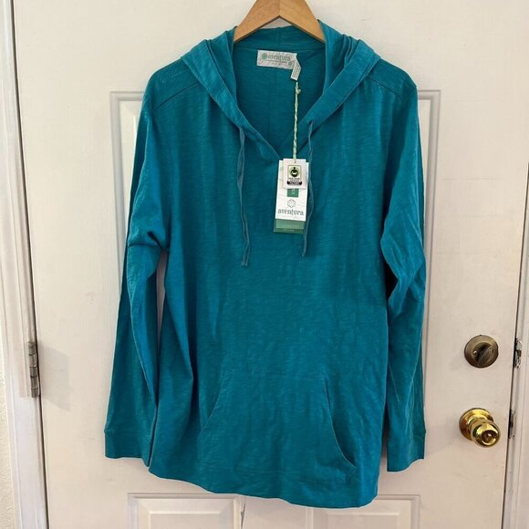 Aventura Tops - Aventura Woman's 100% Organic Cotton Sustainable Plus-Size Marren Hoodie Sz 2x